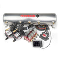 RideTech RidePro E5 5-Gallon Dual Air Compressor Kit with Digital 4-Corner Gauge and High Flow System