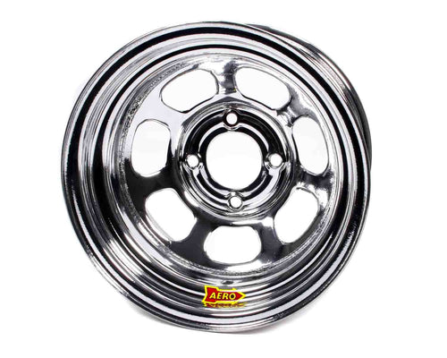 Aero Race Wheels 30-284230 13x8 Steel Chrome Wheel with 3-Inch Backspace and 4.25-Inch Bolt Pattern
