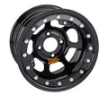 Aero Race Wheels 33-184520X 13x8 Inch Lightweight Beadlock Steel Wheel with Black Powder Coat Finish