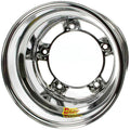 Aero Race Wheels 51-200520RF 15x10 Inch Steel Wheel with 2 Inch Backspace and Wide 5 Bolt Pattern Chrome Finish
