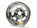 AERO RACE WHEELS 52-285010 15x8 Inch Steel Chrome Wheel with 5x5 Inch Bolt Pattern and 1 Inch Backspace