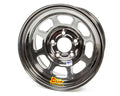 AERO RACE WHEELS 52-985040BLK 15x8 Inch Steel Wheel with Black Chrome Finish