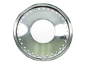 Aero Race Wheels Beadlock Ring and Mud Cover for 15-Inch Wheels, Chrome Finish