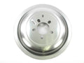 AERO RACE WHEELS 54-500009 Left Rear Inner Mud Cover for 15-Inch Wheels, 2-Inch Offset, Aluminum, Natural Finish