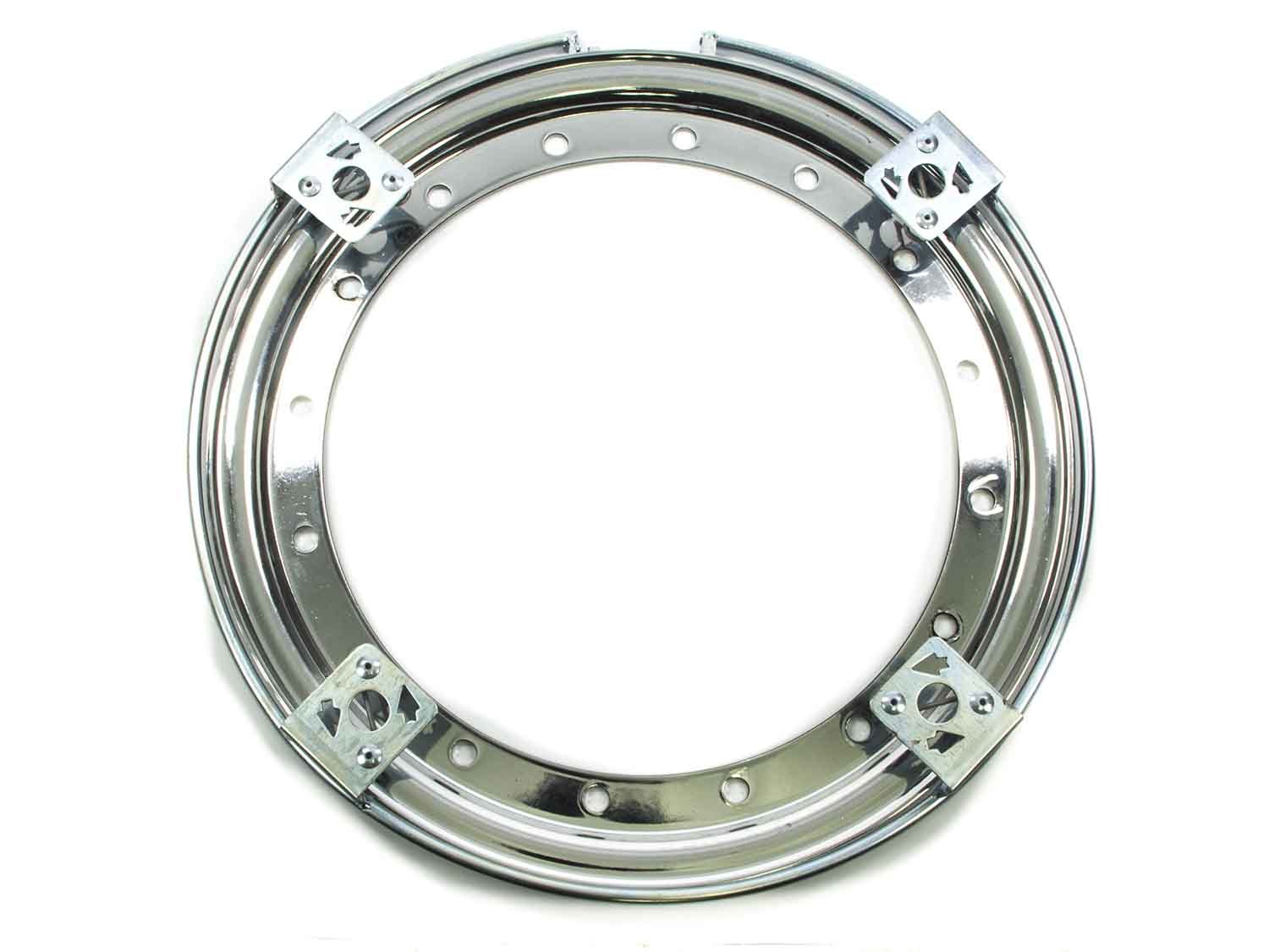 AERO RACE WHEELS 54-500020 13-Inch Chrome Steel Beadlock Ring for Wheel Enhancement