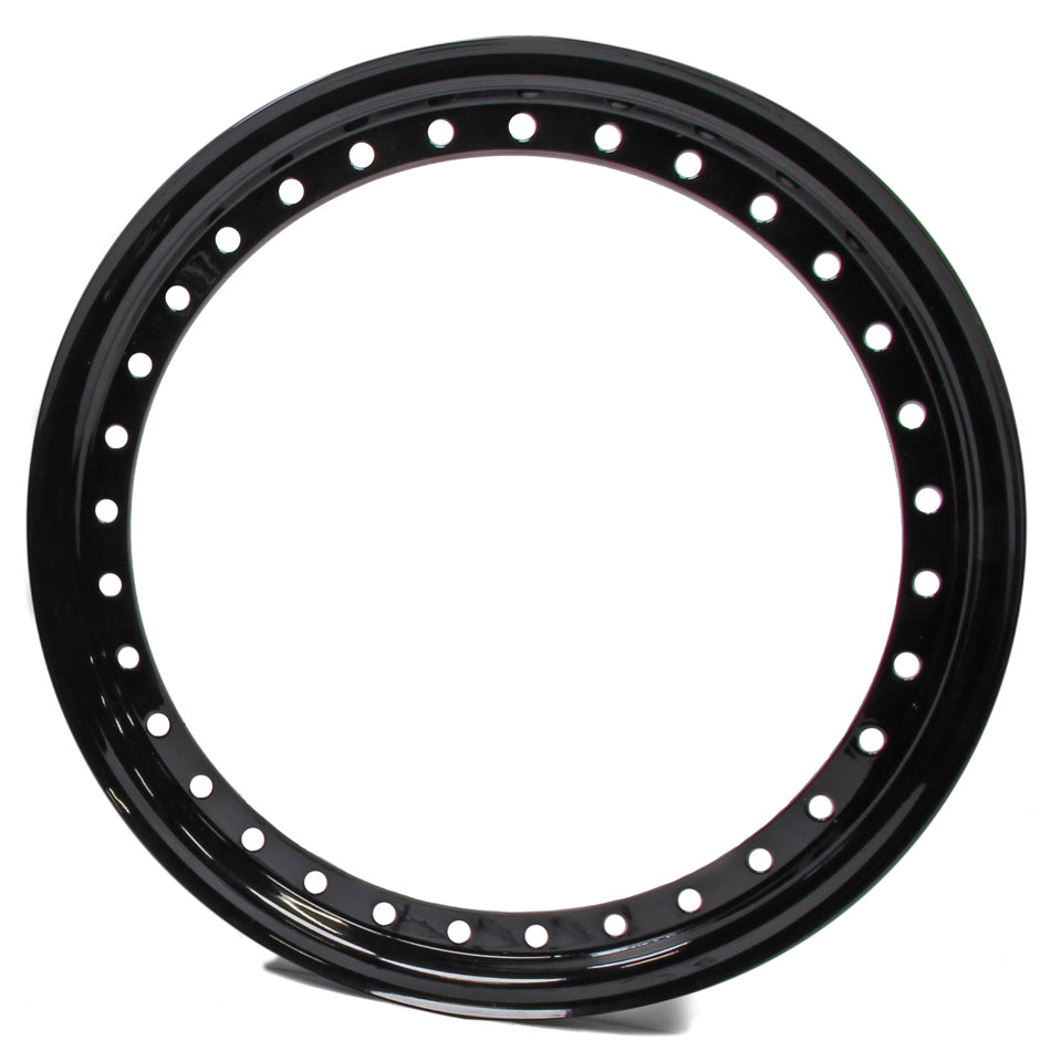 Aero Race Wheels 54-500023 15-Inch Steel Beadlock Ring with Black Finish