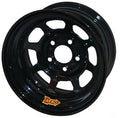 Aero Race Wheels 58-104710 15x10 Inch Steel Wheel with Black Powder Coat Finish