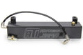 ATI Performance Overflow Tank for GM Powerglide Transmission - 1 Quart Aluminum Black Powder Coat