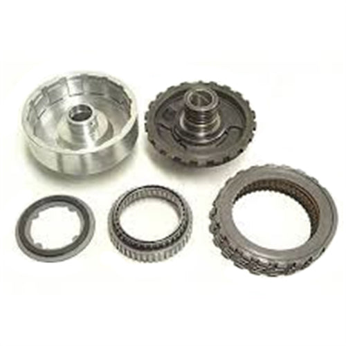ATI Performance Transmission Drum Assembly for TH400 with Six Clutches, Aluminum, Natural Finish