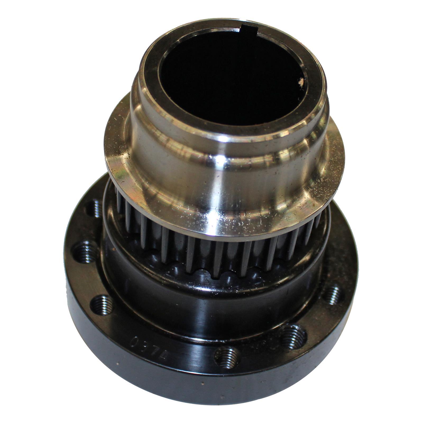 ATI Performance Crank Hub for GM LS-Series LS1 F-Body with 25-Tooth 8mm HTD Pulley, Steel, Black Oxide Finish