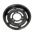 ATI Performance 916105 Supercharger Crankshaft Pulley for Cadillac CTSV LSA with 8-Rib Serpentine Belt, Aluminum Black Anodized