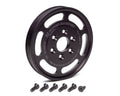 ATI Performance Crankshaft Pulley 916163-15 for GM GenV LT-Series Supercharger Drive, 8-Rib, 9.24 Inch Diameter, Black Anodized Aluminum