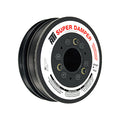 ATI Performance LS1 Harmonic Damper 6.78 Inch Serpentine Super Damper Black Aluminum and Steel