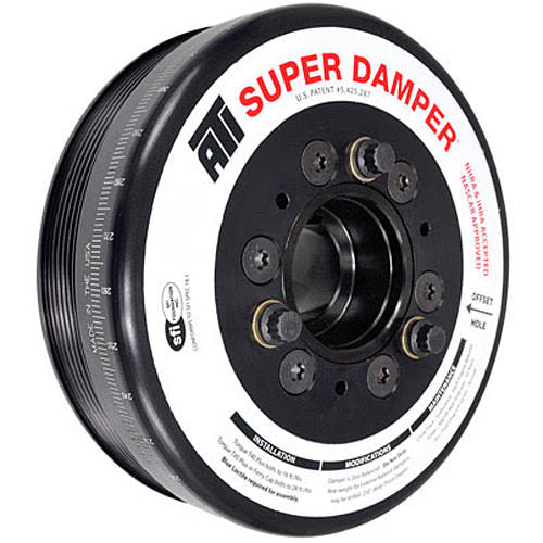 ATI Performance LT1 Harmonic Damper 7.48 Inch Serpentine Super Damper for GM GenV LT-Series Engines