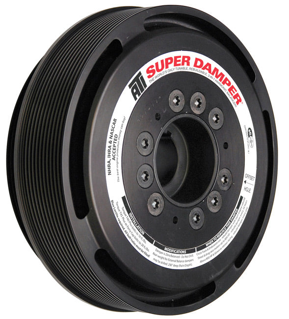 ATI Performance 917347X Harmonic Balancer for GM LS-Series Engines, 7.530 Inch Diameter, Steel, Black Oxide Finish