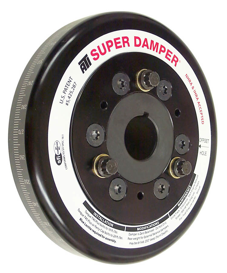 ATI Performance BBM 7.074 Inch Harmonic Damper for Mopar B and RB Series 426 Hemi Engines