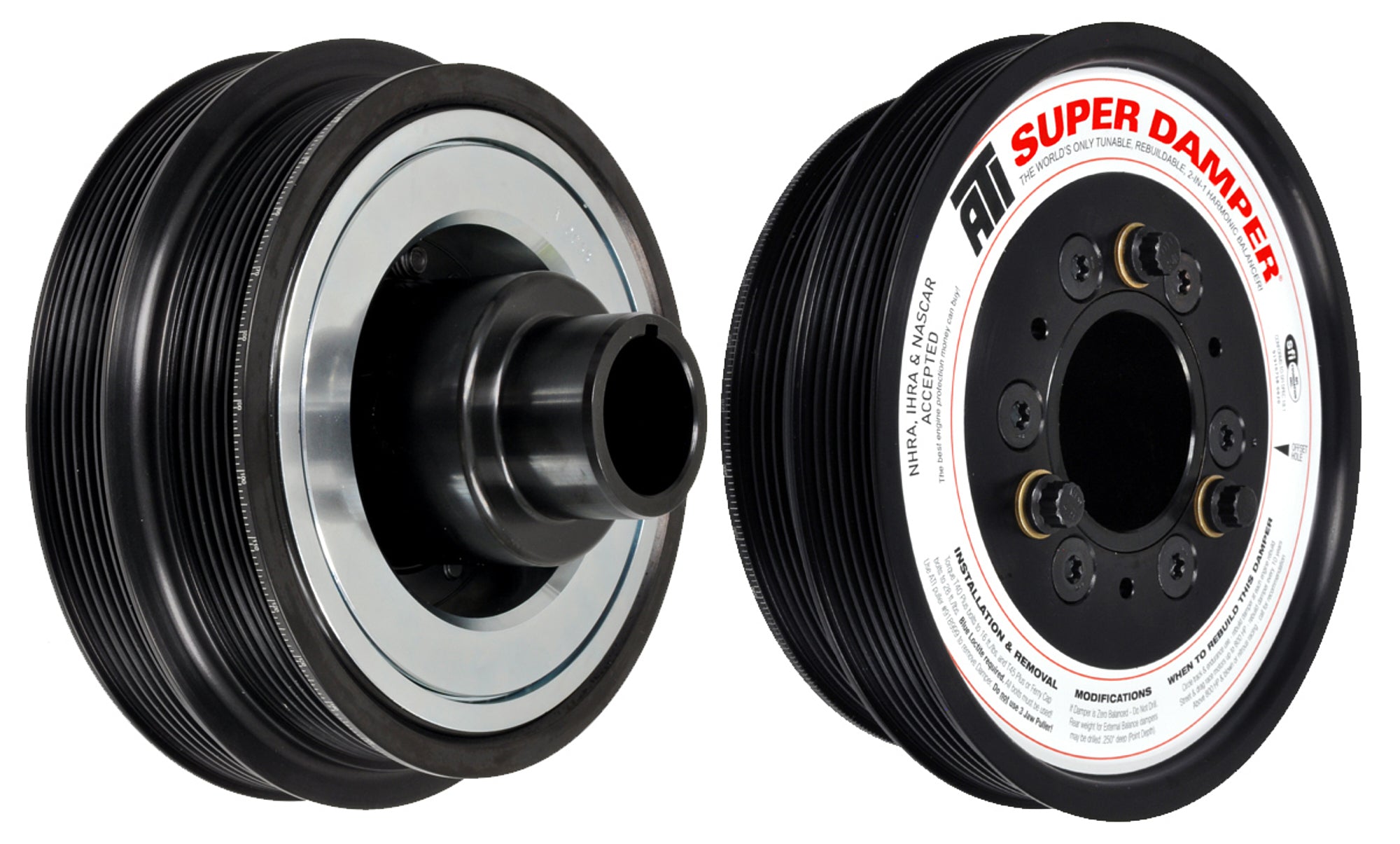 ATI Performance 918073 Super Damper Harmonic Balancer for Ford Godzilla 7.570 Inch Diameter