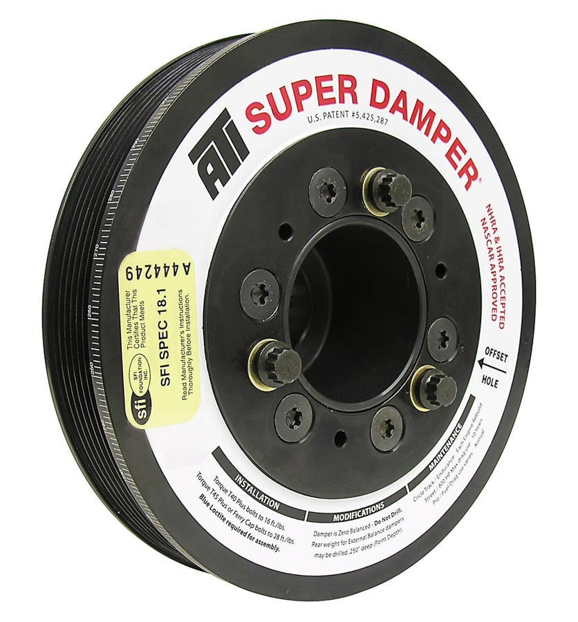 ATI Performance Harmonic Balancer for Mopar 6.75 Inch Super Damper 6.1L Hemi with Internal Balance