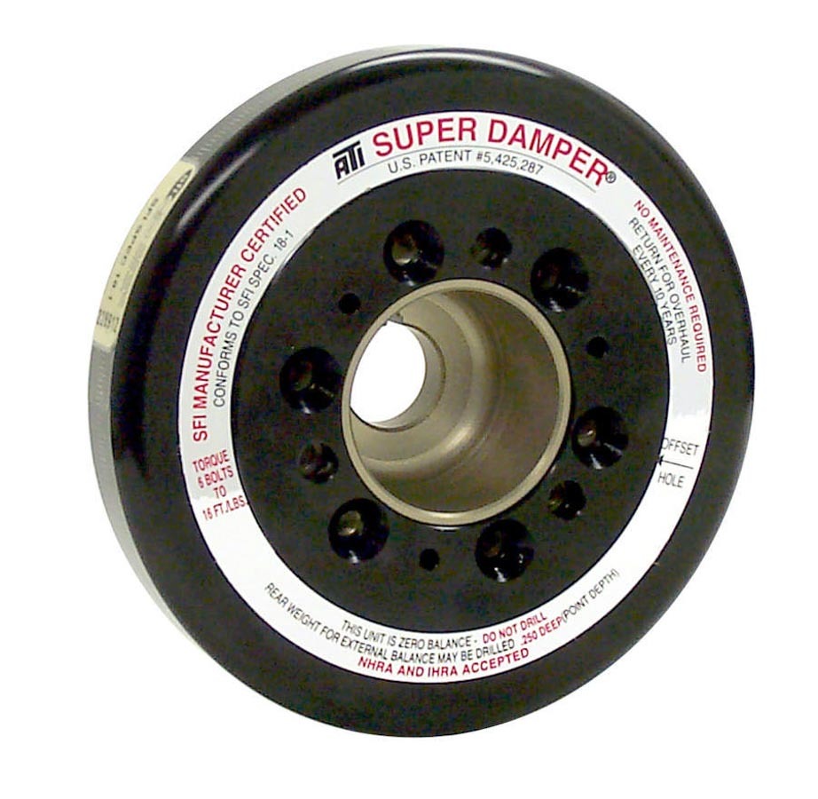 ATI Performance Honda B-Series Super Damper Harmonic Balancer with 7.074 Inch Outer Diameter