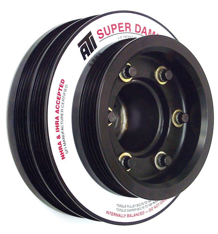 ATI Performance Nissan SR-2 5.5 Harmonic Damper with Serpentine Super Damper and SFI 18.1 Certification