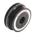ATI Performance Super Damper GM LS-Series 6.75 Inch Diameter Black Aluminum Steel Harmonic Balancer Part Number 918620U