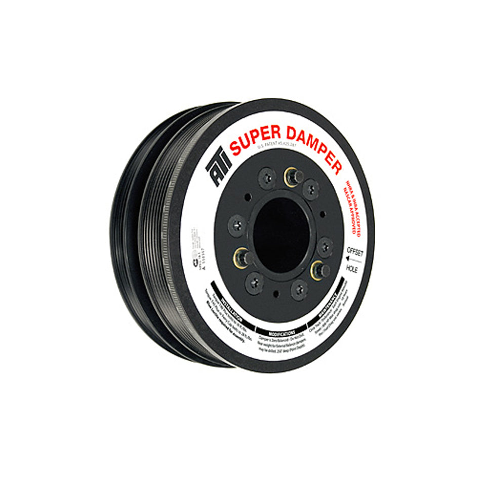 ATI Performance LS Harmonic Balancer 5.67 Inch Serpentine Super Damper for GM LS-Series Engines