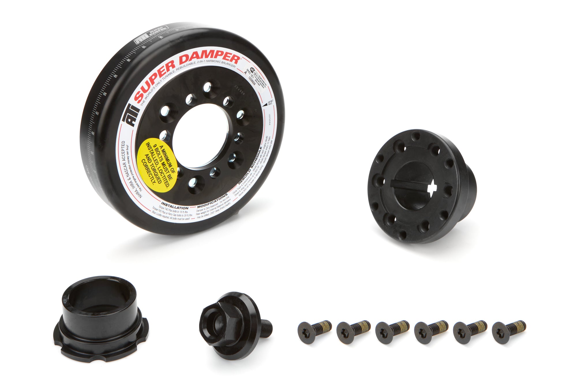 ATI Performance BBC 7 Inch Harmonic Damper with Super Damper Design and SFI 18.1 Certification