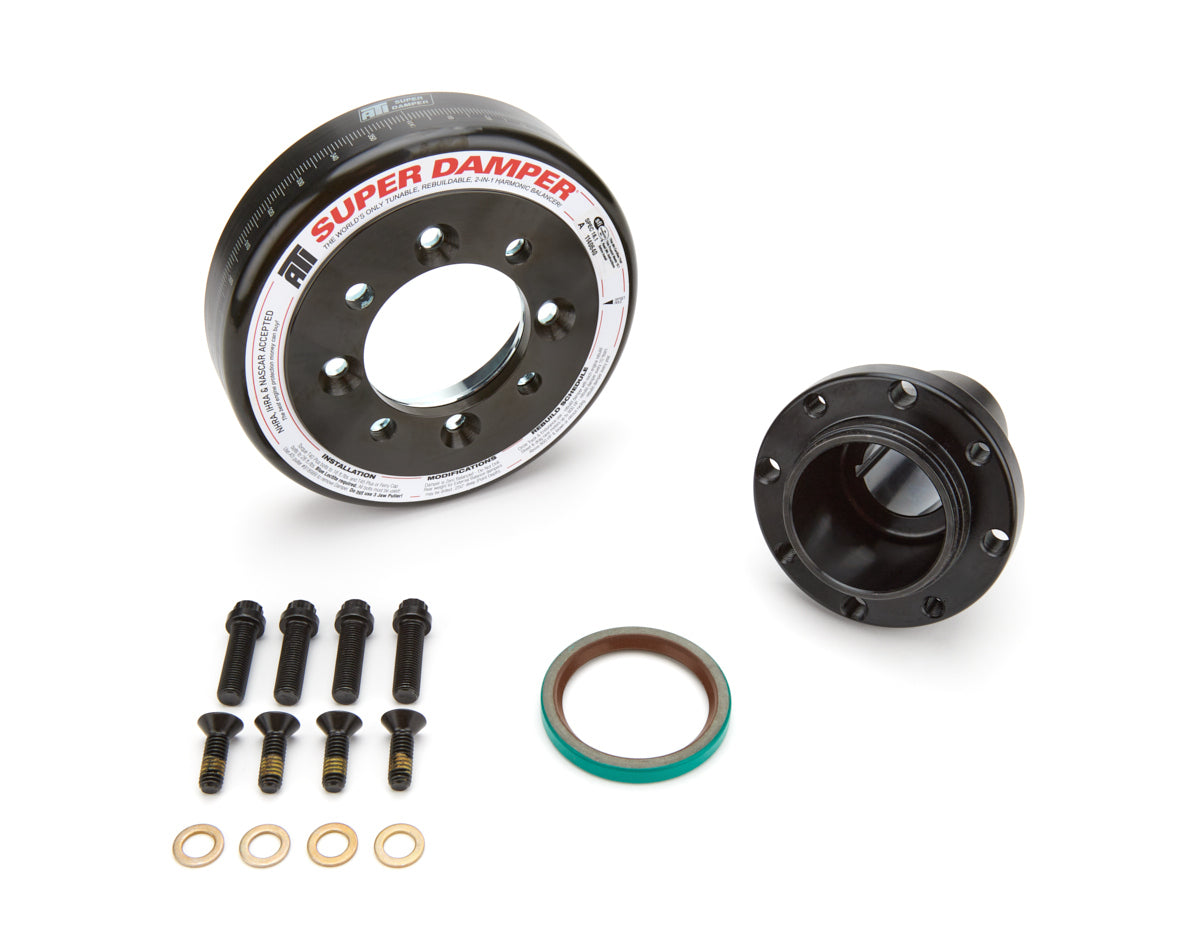 ATI Performance SBF 6.325 Inch Harmonic Balancer with Steel Construction and Black Oxide Finish