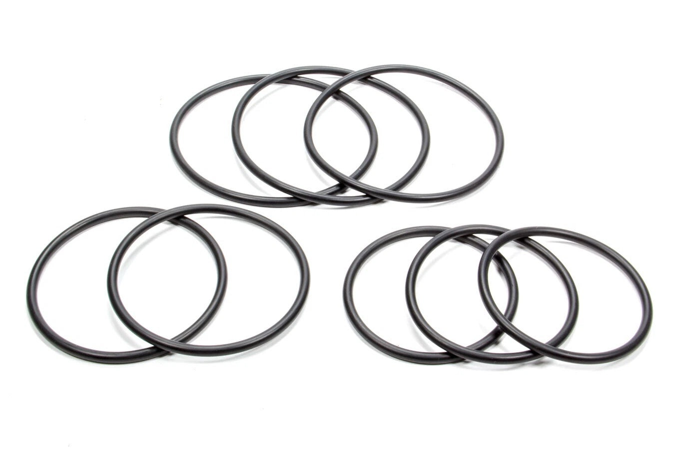 ATI Performance Elastomer Ring Kit for Harmonic Balancer, 6 Inch OD, Rubber, Black, Three-Ring Set Part Number 918980-70