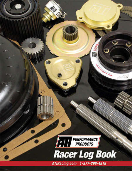 ATI Performance Z31010 Racer Log Book with 20 Sheets