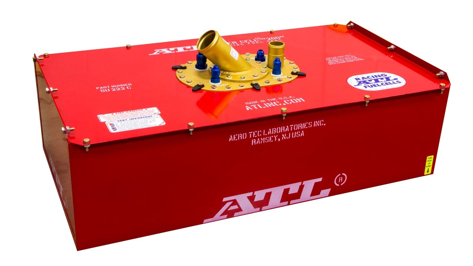 ATL Fuel Cells DC-UN-203 Super Cell 200 Fuel Cell 22 Gallon with Steel Construction and FIA Approval