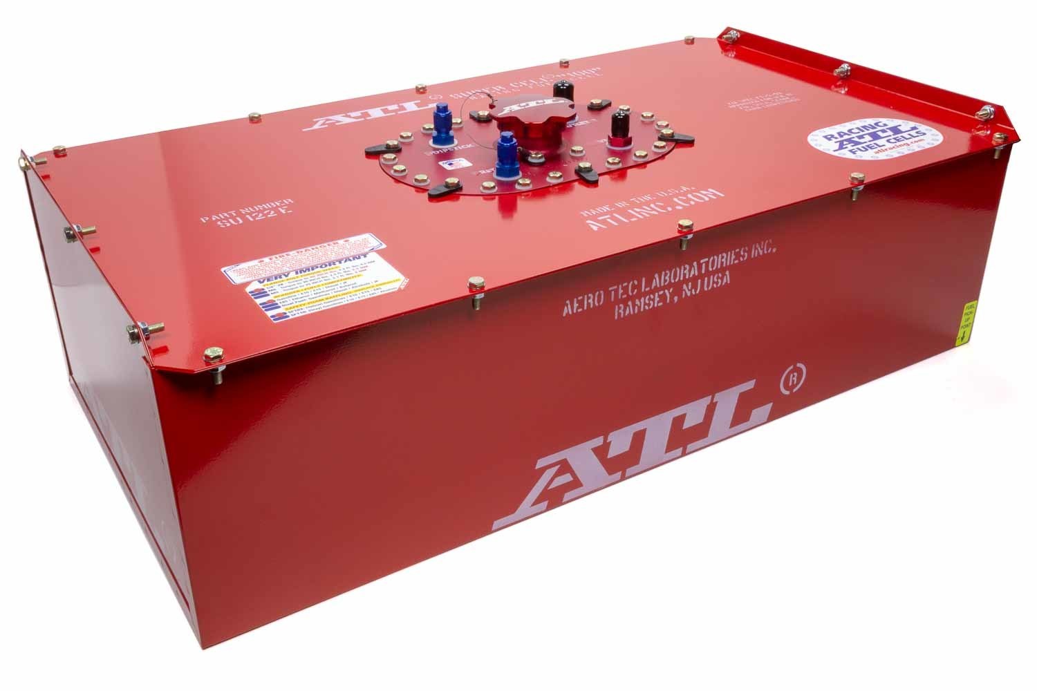 ATL Fuel Cells DD-UN-115 Fuel Cell Assembly 22 Gallon FIA FT3.5 with 8 AN Outlet and Foam Filling
