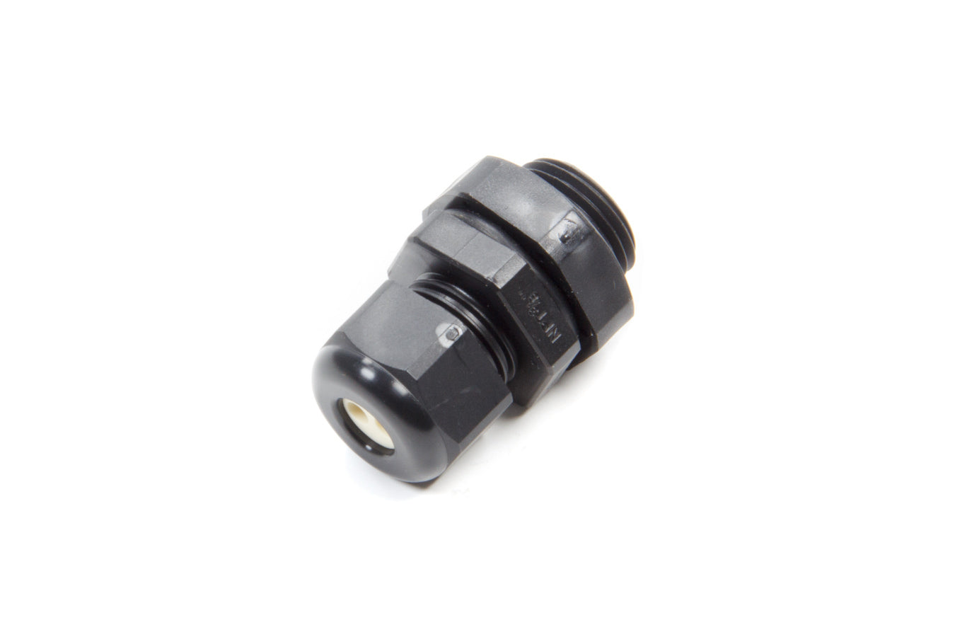 ATL Fuel Cells EL-AC-166 Bulkhead Fitting for 2-Wire Applications, 0.375 Inch ID, Plastic, Black