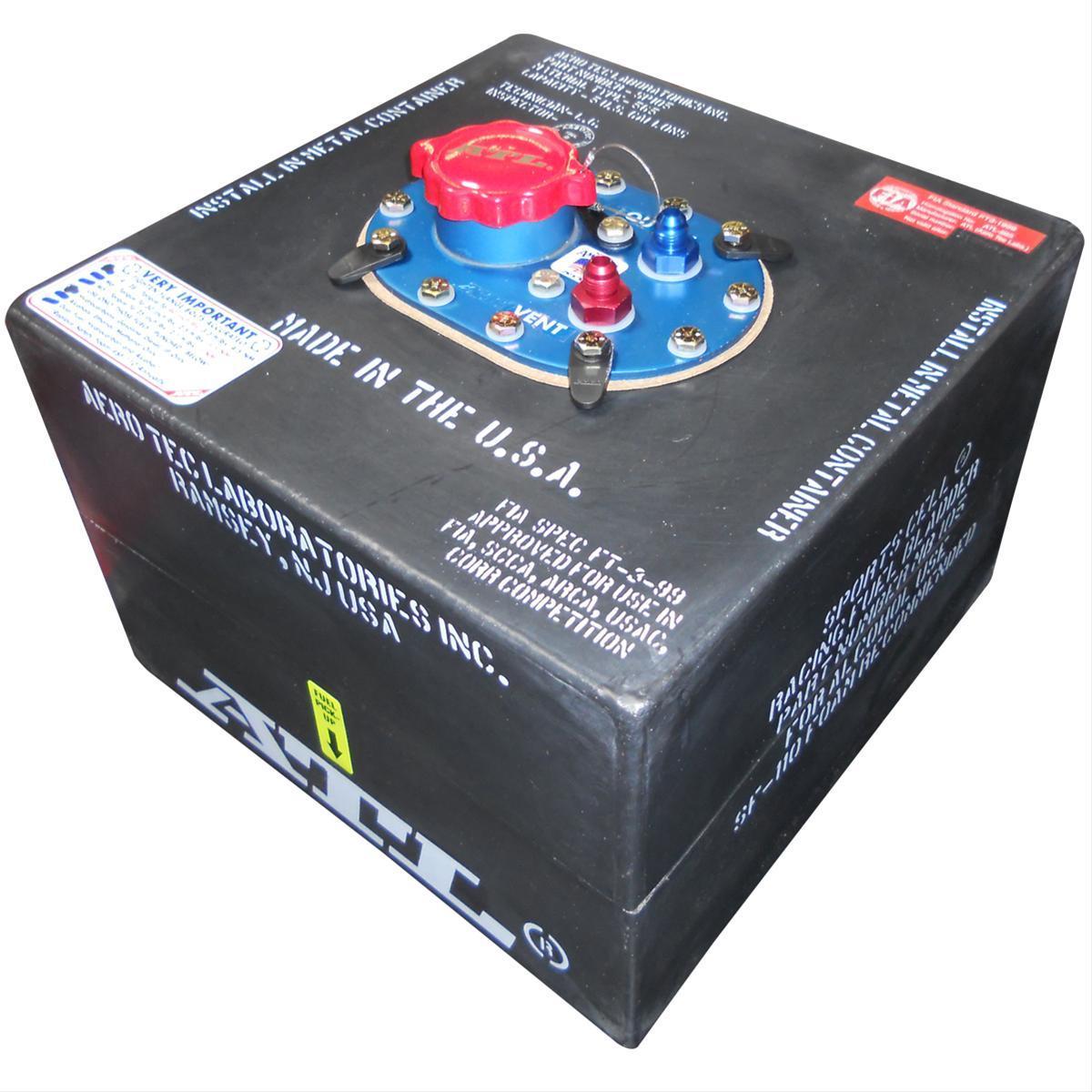 ATL Fuel Cells SA-AA-030 5 Gallon Saver Cell FIA FT3 Fuel Cell with 6 AN Outlet and Foam Insert
