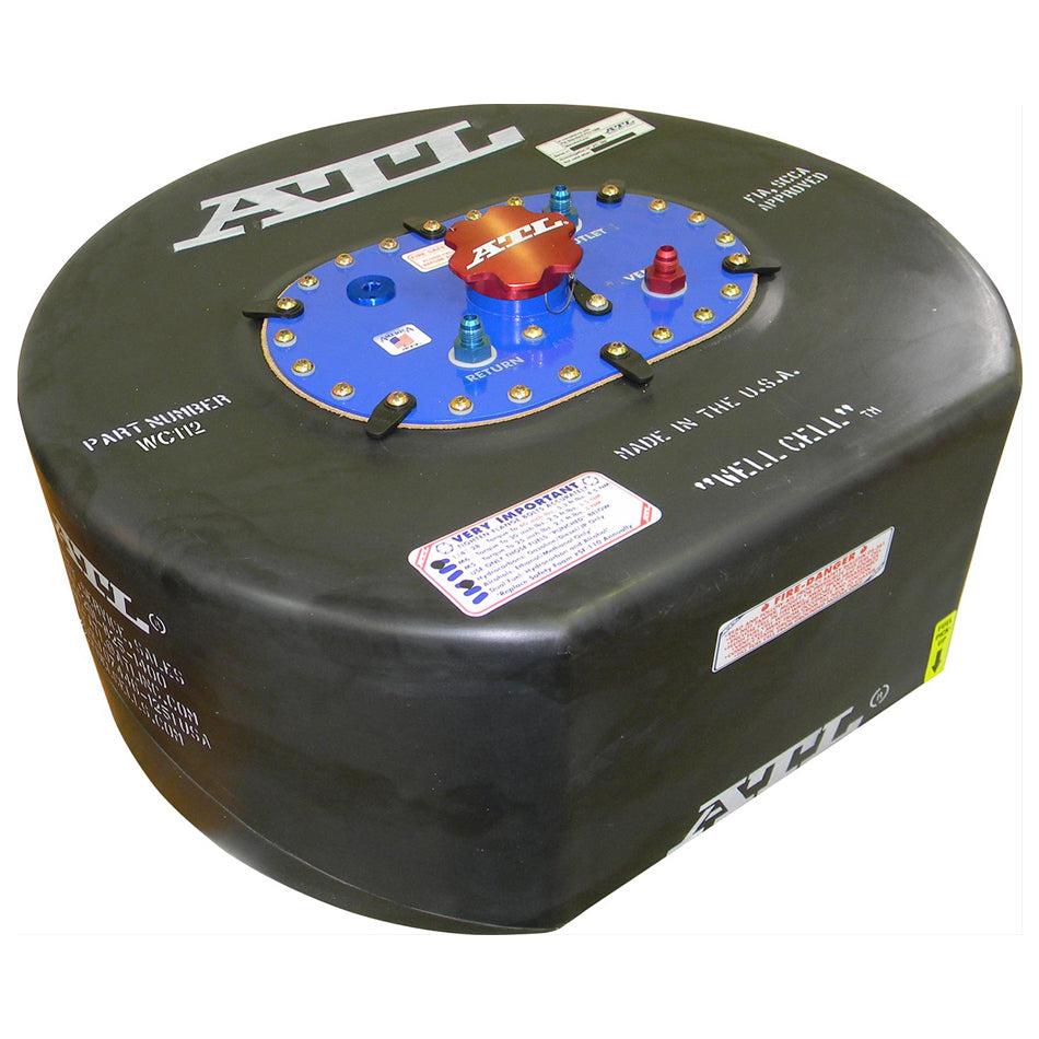 ATL Fuel Cells SA-AA-190 12-Gallon Well Cell Fuel Storage Tank with 22 Inch Diameter and 9.1 Inch Height