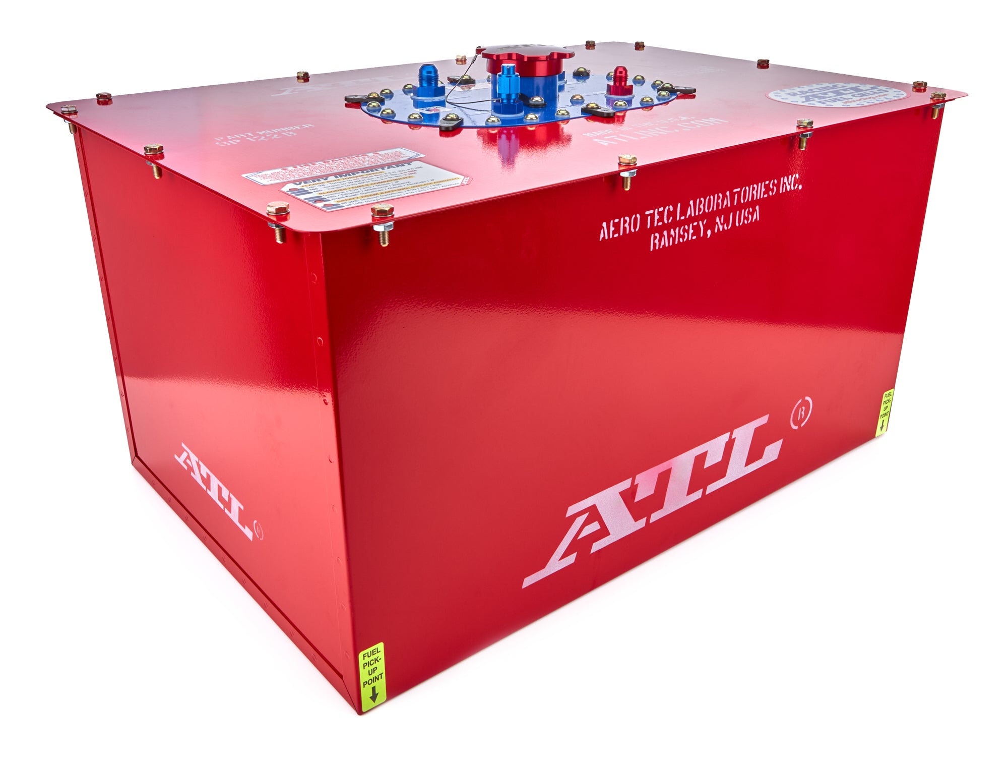 ATL Fuel Cells SC-AA-090 Fuel Cell 22 Gallon Sports Cell FIA FT3 Steel Red Powder Coat