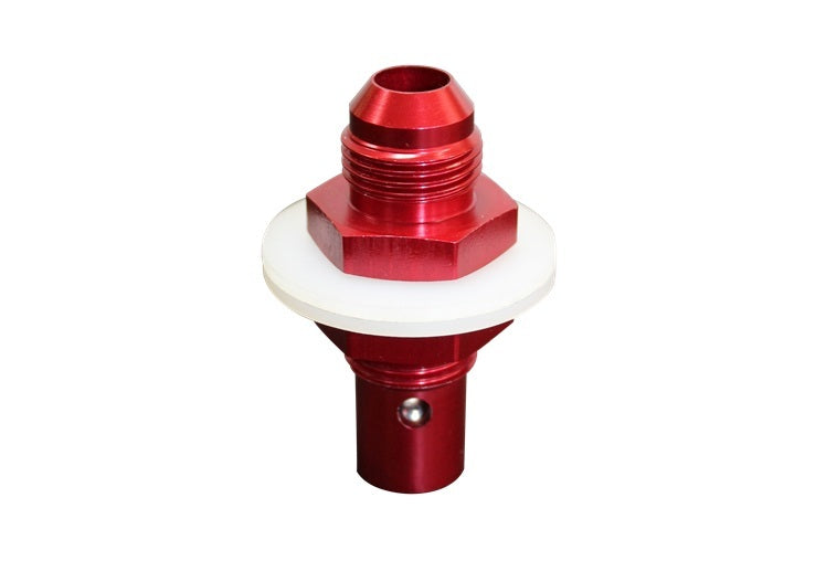 ATL FUEL CELLS TC-AA-007 Vent Check Valve Ball with 8 AN Male Outlet and Bulkhead Fitting