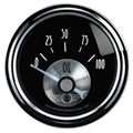 Autometer 2028 Oil Pressure Gauge 0-100 psi, 2-1/16 Inch Diameter, Short Sweep, Black Face, Electrical Analog