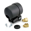 Autometer 2204 Gauge Cup, 2-1/16 Inch Diameter, Steel, Black Powder Coat, Pedestal Mount
