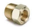 Autometer 2264 Brass 1/2 Inch NPT Male to 5/8-18 Inch Female Temperature Gauge Adapter