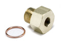 Autometer 2268 Brass 1/8 Inch NPT Female to M16 x 1.5 Male Adapter for Oil Pressure Gauges