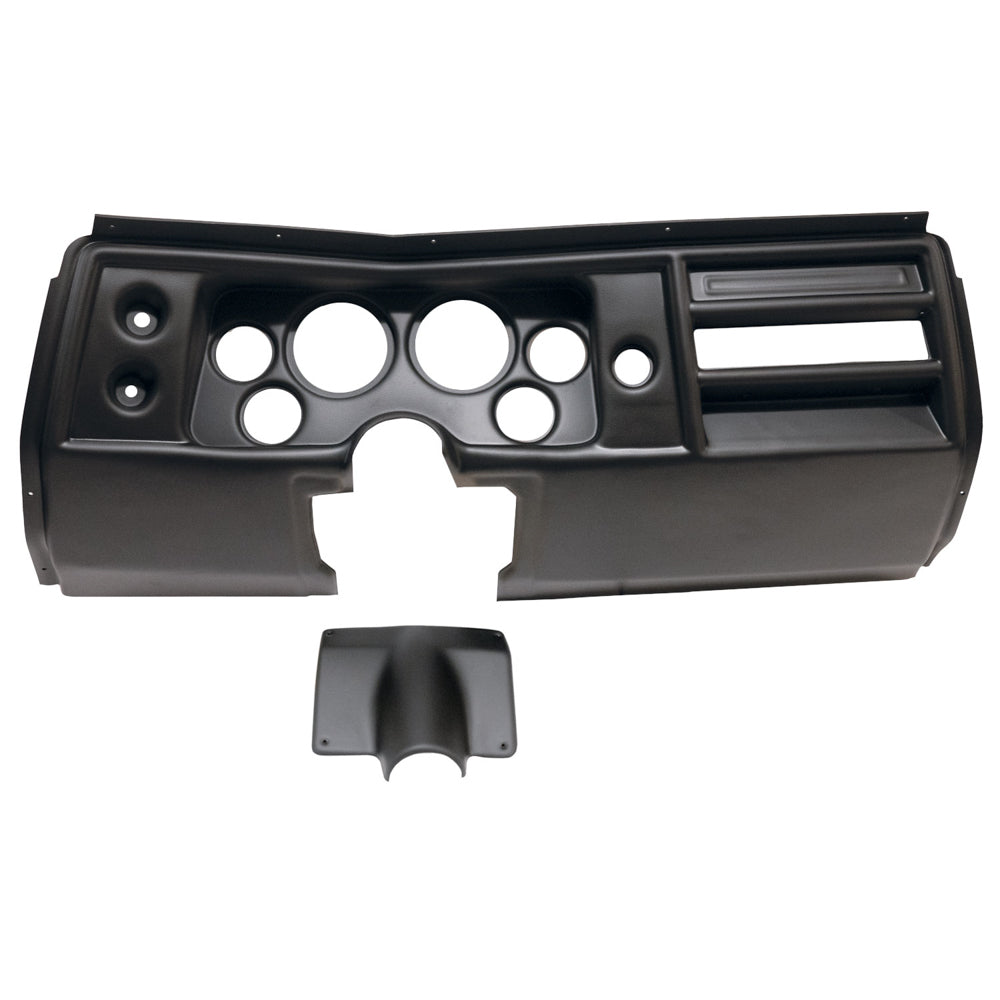 Autometer 2901 Direct Fit Gauge Panel for Chevrolet Chevelle 1968 Black