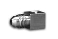 Autometer 3271 90 Degree Brass Adapter Fitting for Mechanical Pressure and Vacuum Gauges