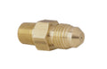 Autometer 3277 Restrictor Adapter Fitting - 4AN Male to 1/8 inch NPT Male Brass
