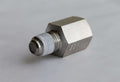 Autometer 3279 Fuel Pressure Snubber Brass Straight Restrictor 1/8 in NPT Female to 1/8 in NPT Male