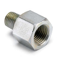 Autometer Fuel Rail Adapter 3280, Steel Fitting with 1/8 Inch NPT Female to 1/16 Inch NPT Male Connection