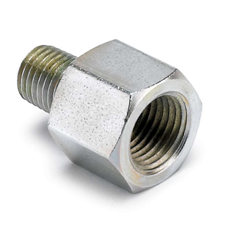 Autometer Fuel Rail Adapter 3280, Steel Fitting with 1/8 Inch NPT Female to 1/16 Inch NPT Male Connection