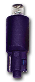 Autometer LED Replacement Bulb - Blue, Twist-In Socket, 1.54 Inches Long