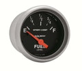 Autometer 3314 Fuel Level Gauge for Vehicles and Boats, 0-90 Ohm Resistance, 2-1/16 Inch Diameter, Black Face, Electric Analog with Short Sweep