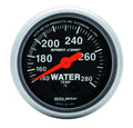 Autometer 3331 Water Temperature Gauge, 140-280°F, Mechanical, Analog, 2-1/16 Inch Diameter, Black Face